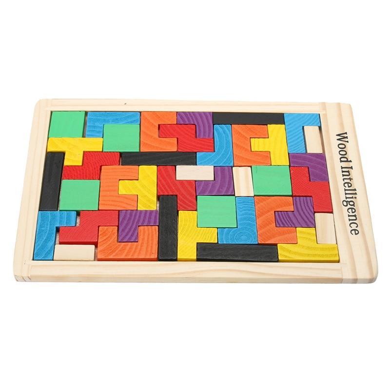 Wooden Brain Teaser Puzzle For Kids
