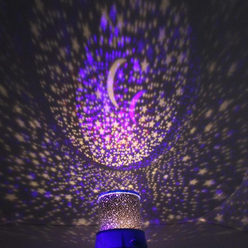 Projectable Night Light Stars Colorful Stars Night Projector – Soho Emporium