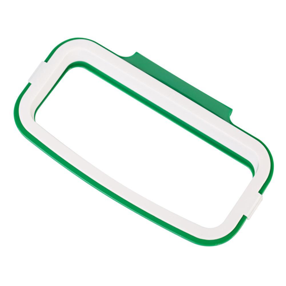 Kitchen Cabinet Back Hanging Holder Trash Rack