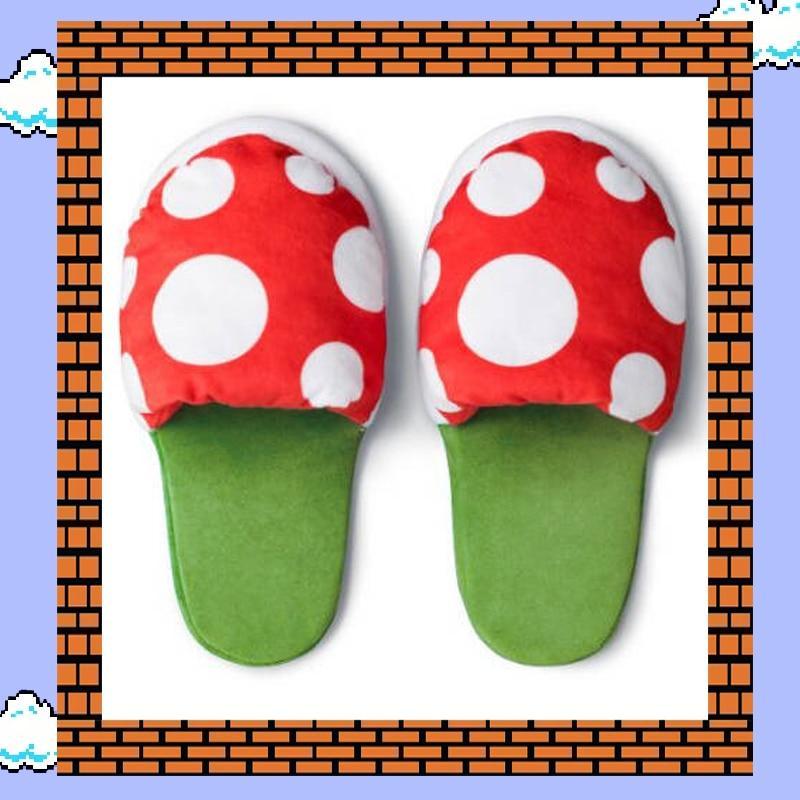 Mario Piranha Plant Slippers
