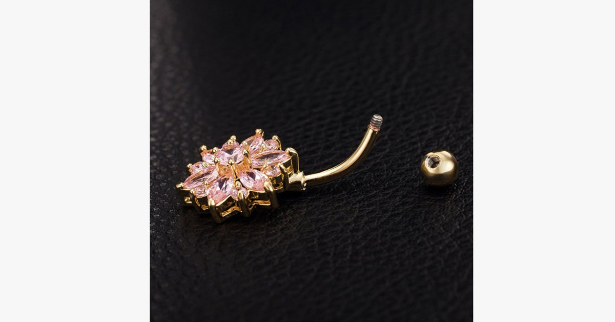 Dangle Navel Belly Button Ring