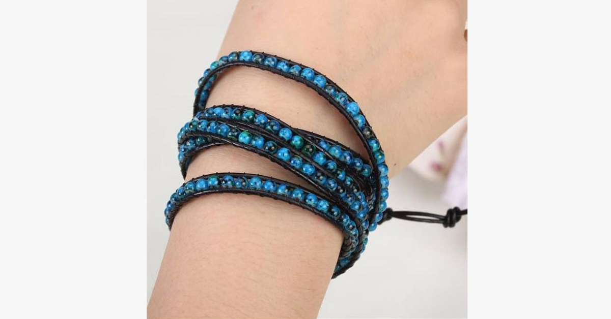 Deep Ocean Wrap Bracelet