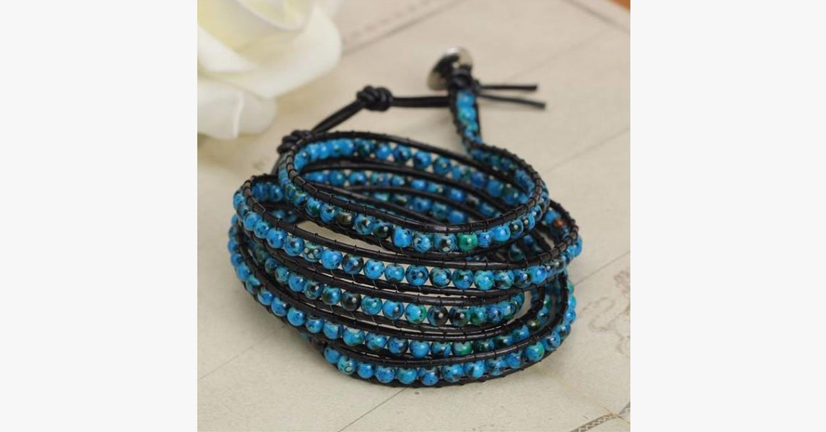 Deep Ocean Wrap Bracelet