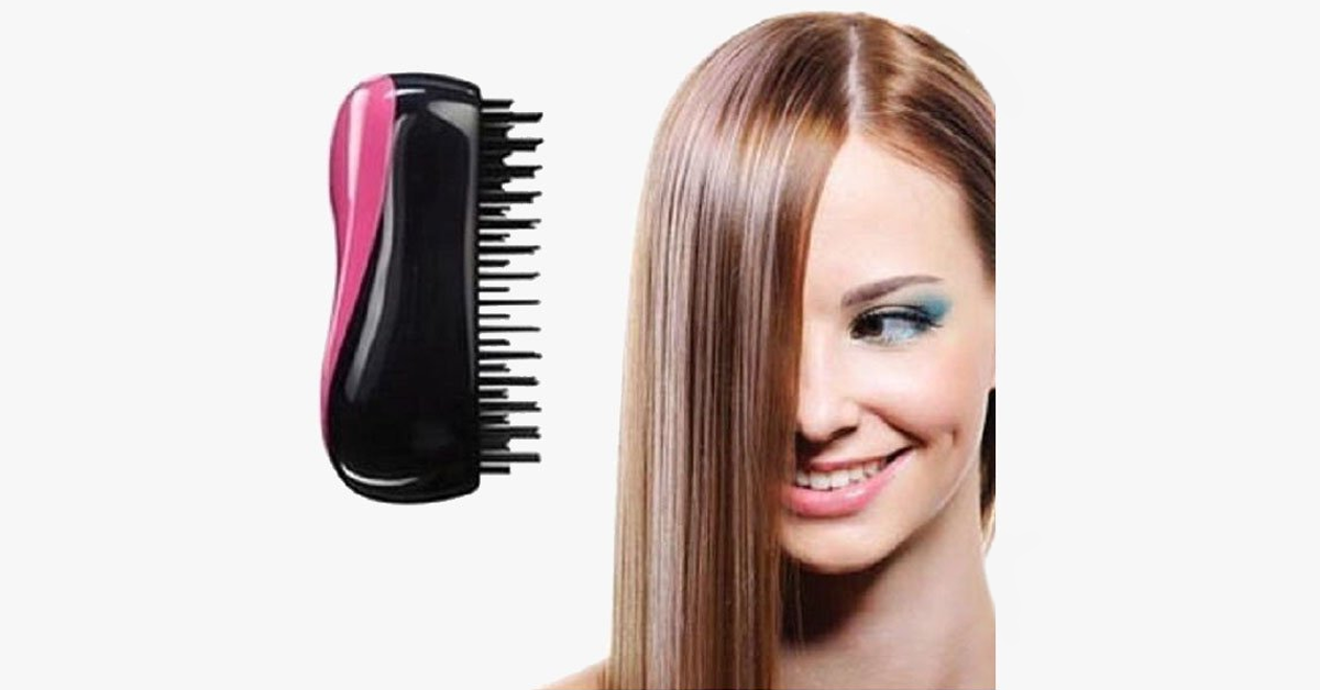 Detangle Brush – Get Smooth Hair Anywhere, Any Time