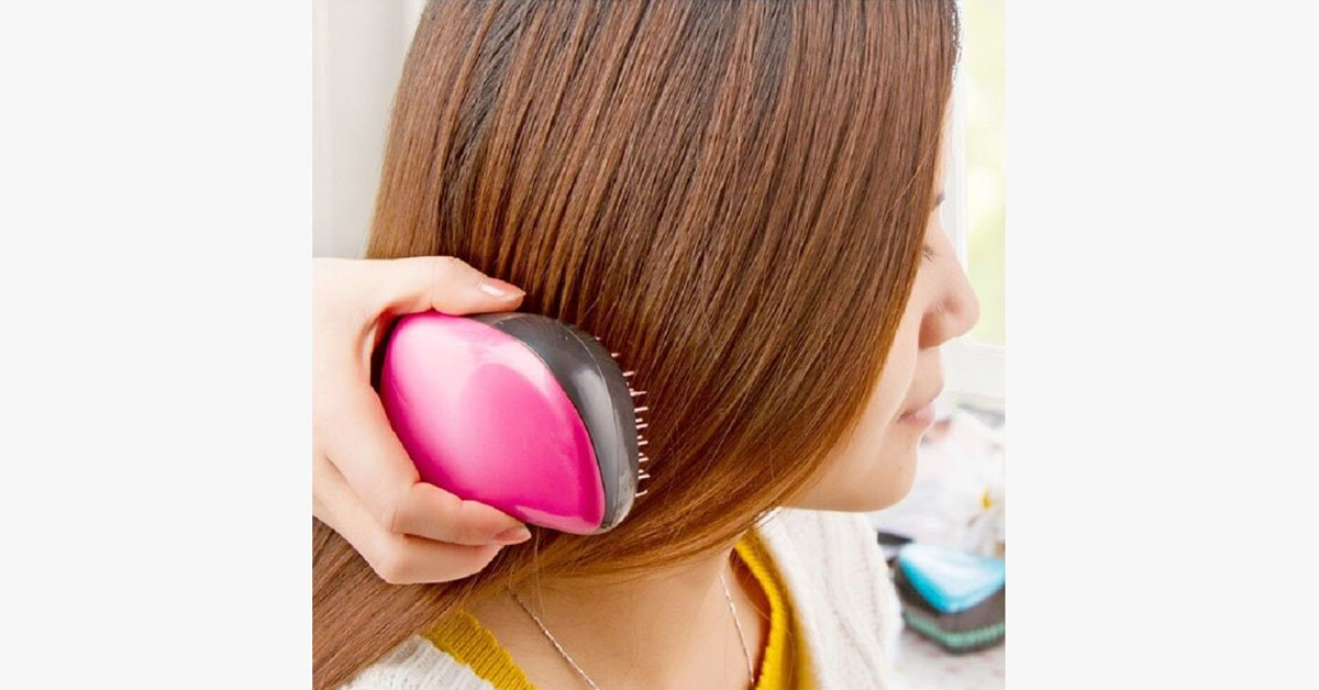 Detangle Brush – Get Smooth Hair Anywhere, Any Time