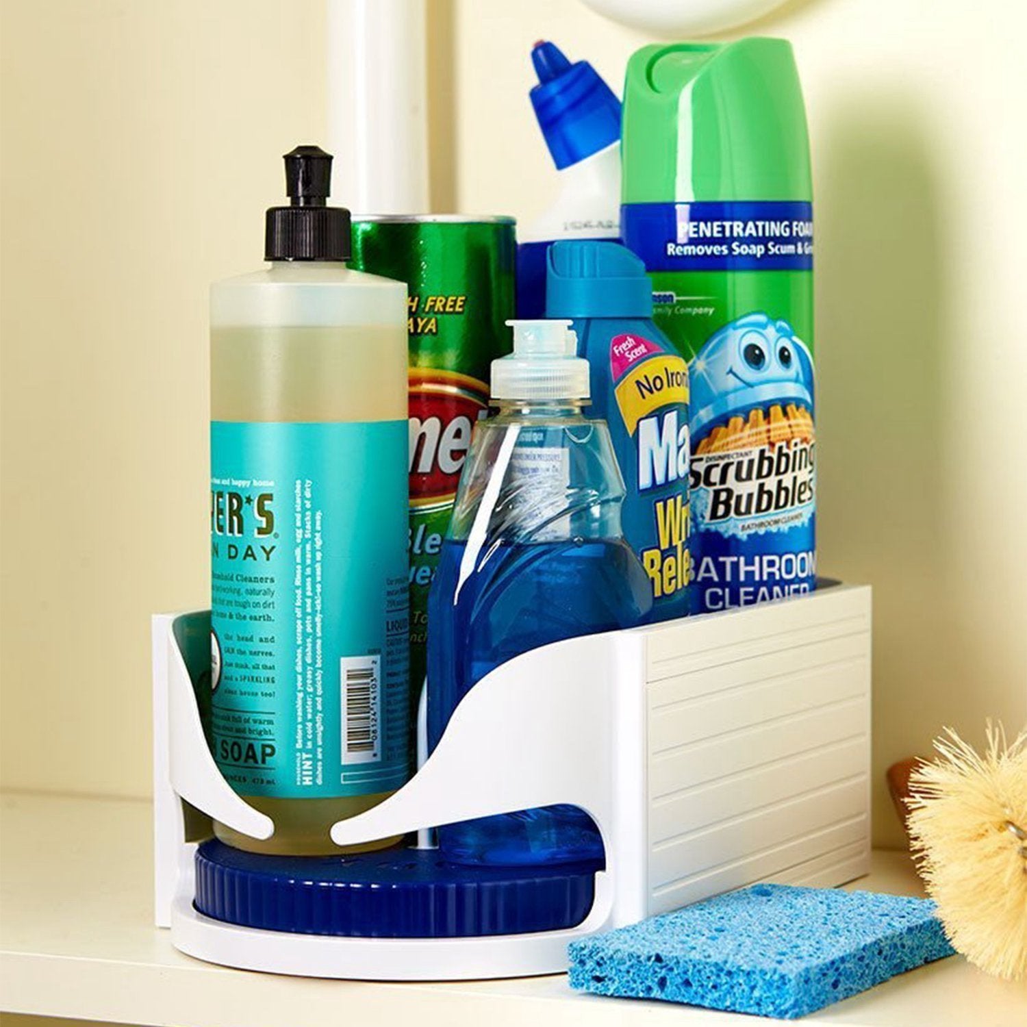 Double Roller Rotation Storage Box