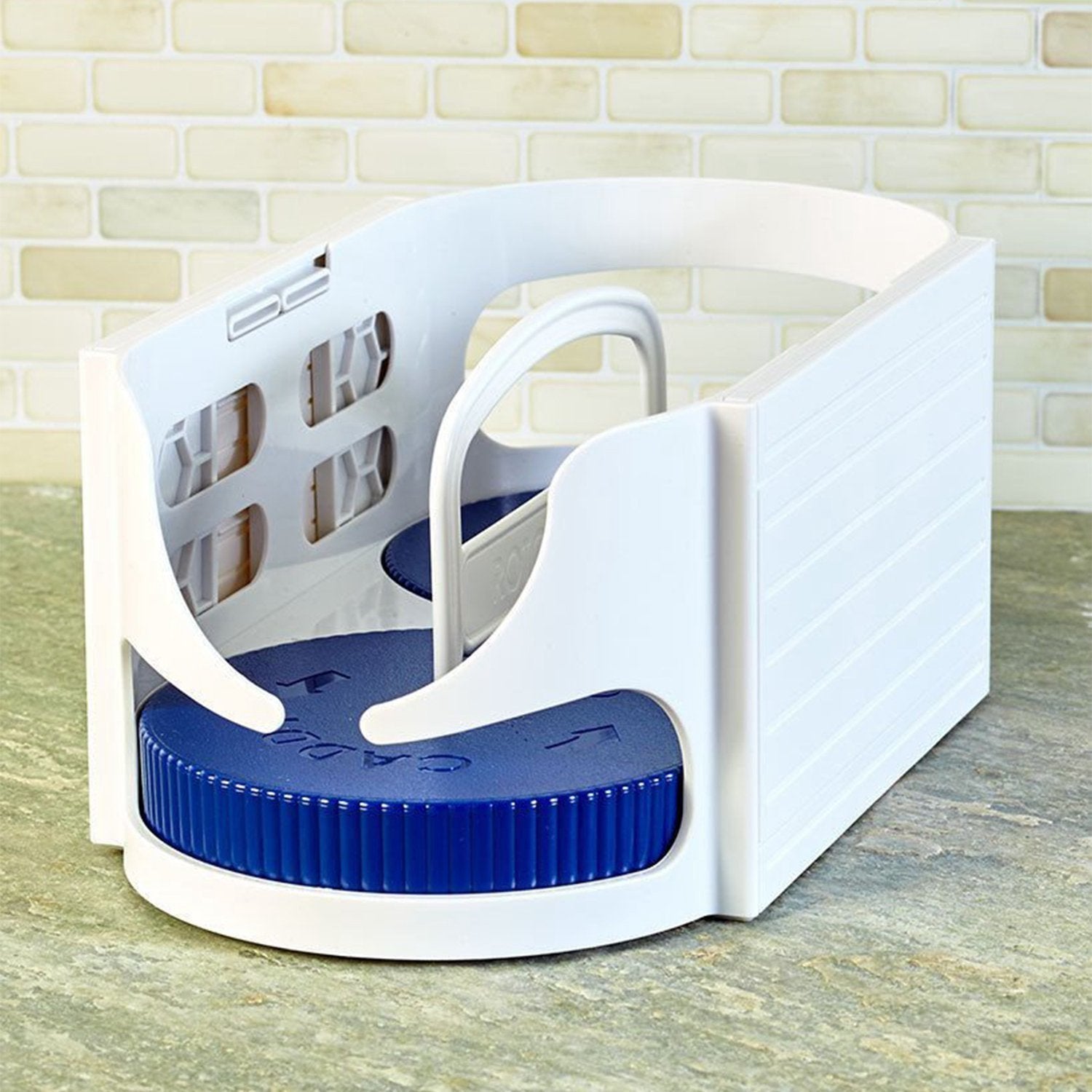 Double Roller Rotation Storage Box