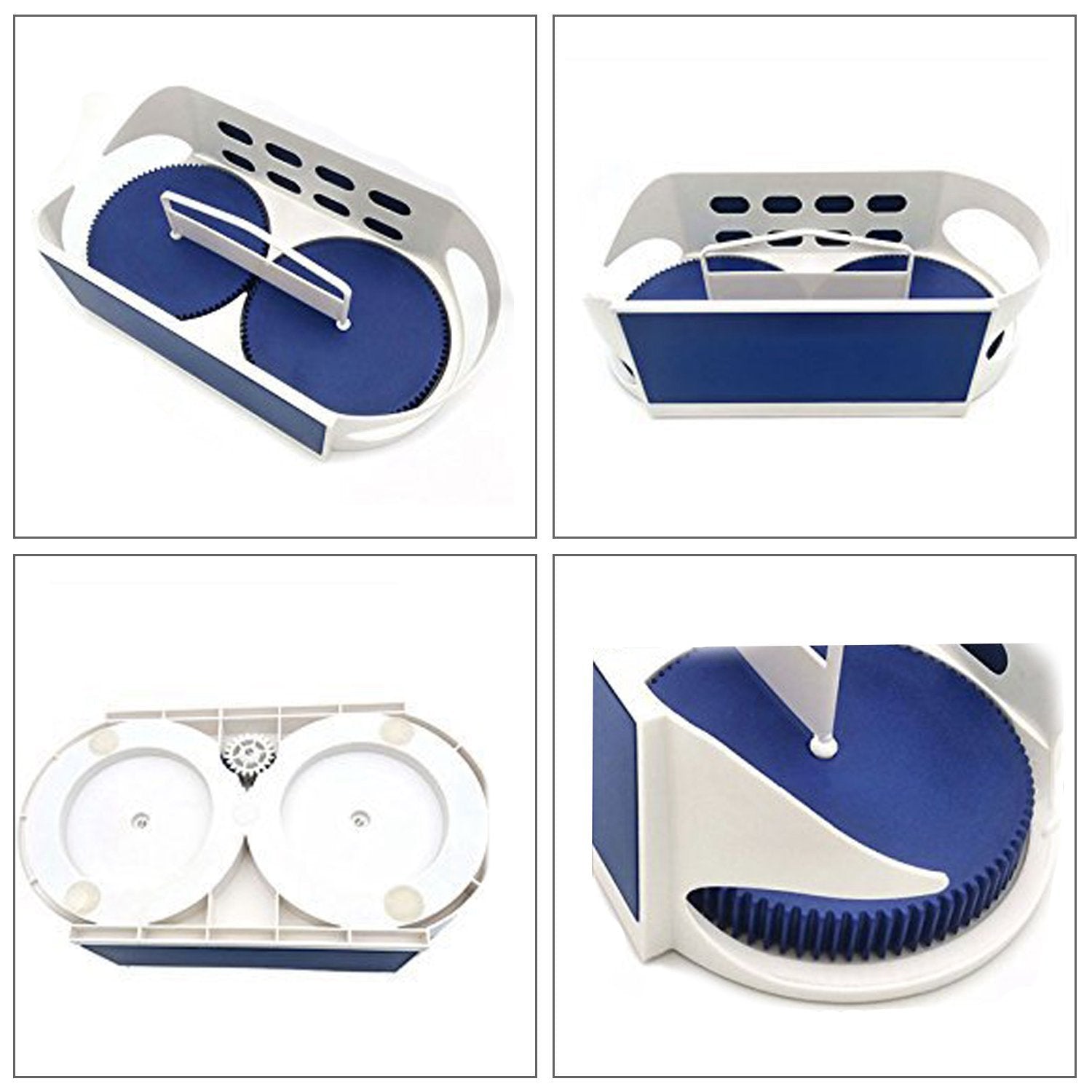 Double Roller Rotation Storage Box