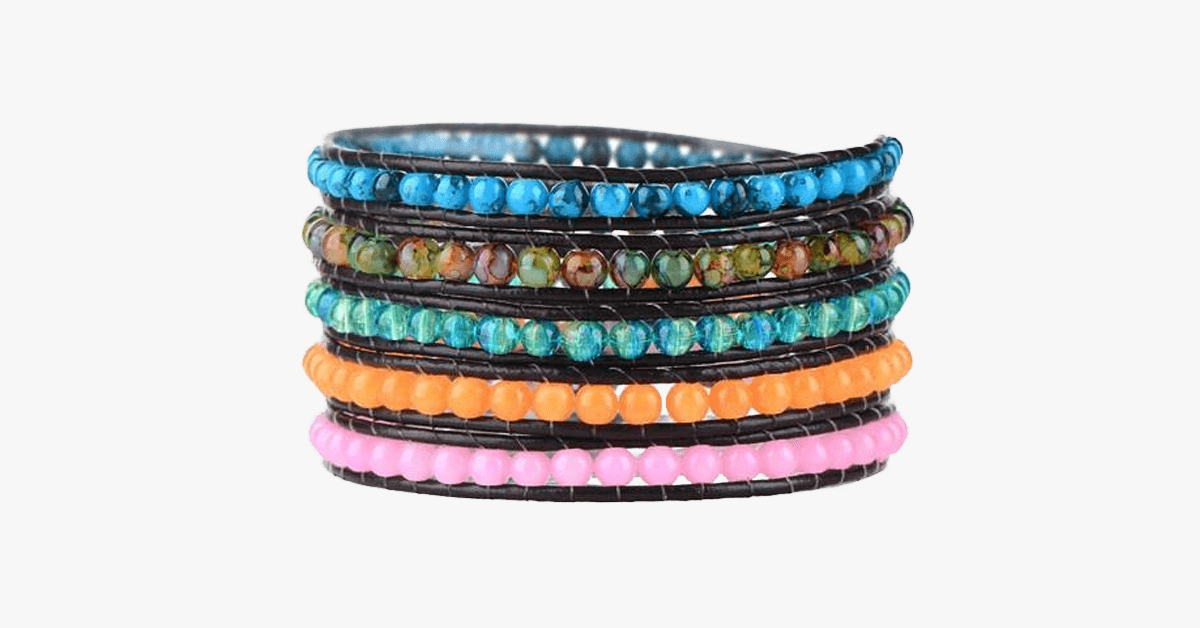 Earth Element Wrap Bracelet