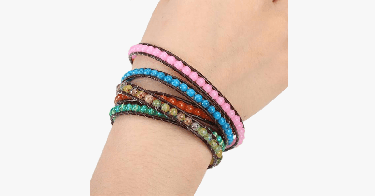 Earth Element Wrap Bracelet