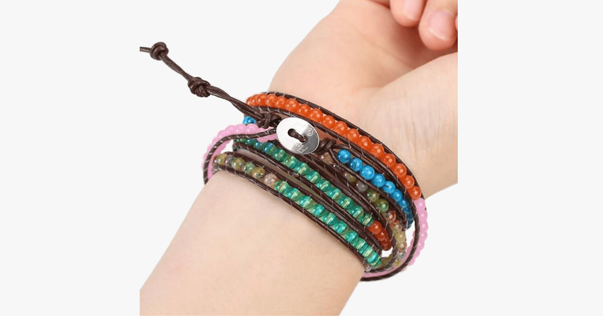 Earth Element Wrap Bracelet