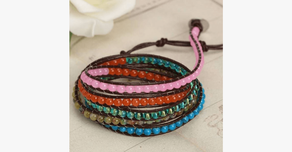 Earth Element Wrap Bracelet