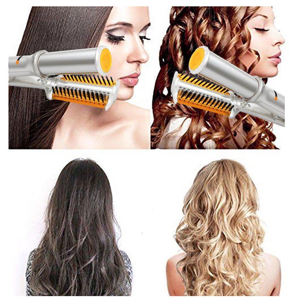 2 Way Rotating Hair Straightener & Curler