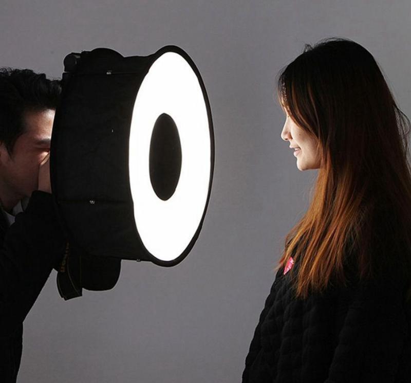 Flash Ring - Foldable & Portable Speedlite!