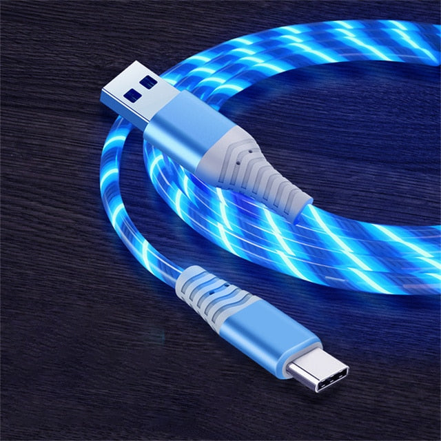 Fast Charging Luminous Flow USB Cable