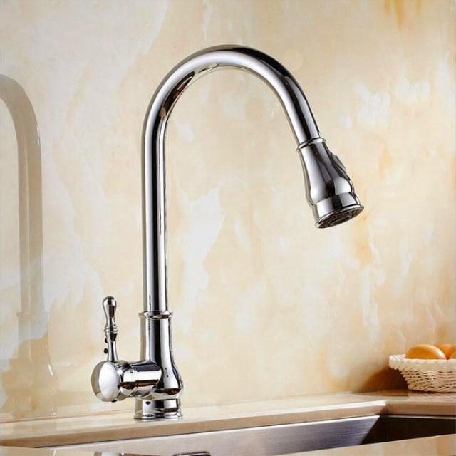 Kitchen Faucet With Sprayer