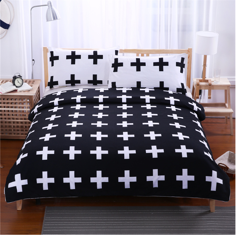 Bedding With Duvet Cover Sheet and Pillow Case Cover
