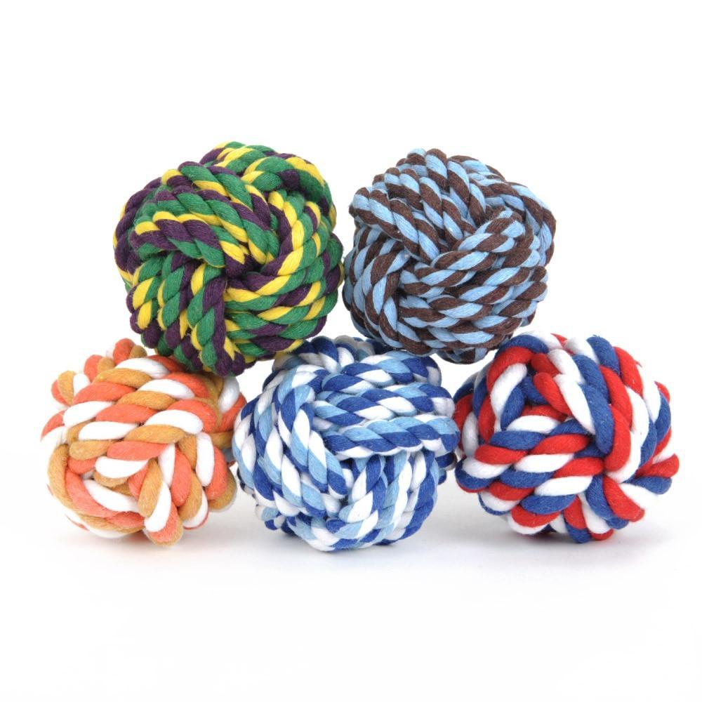 Pets Rope Ball