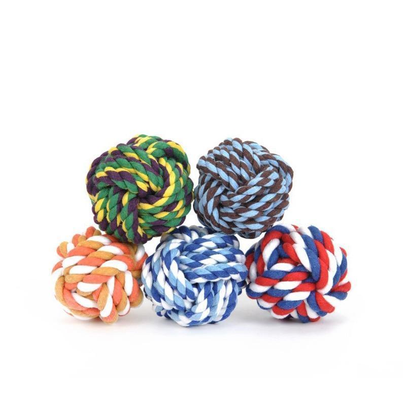 Pets Rope Ball