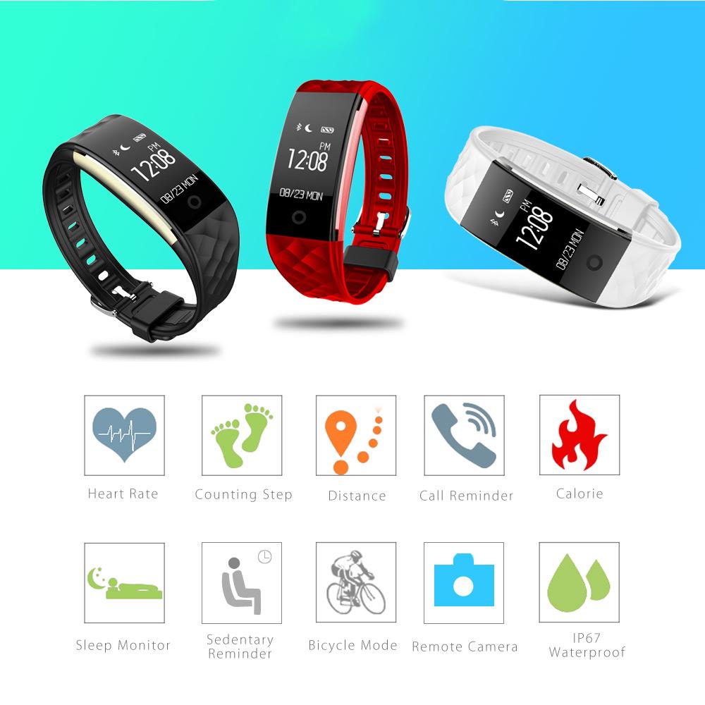 Smart Wristband Heart Rate Monitor Fitness Tracker