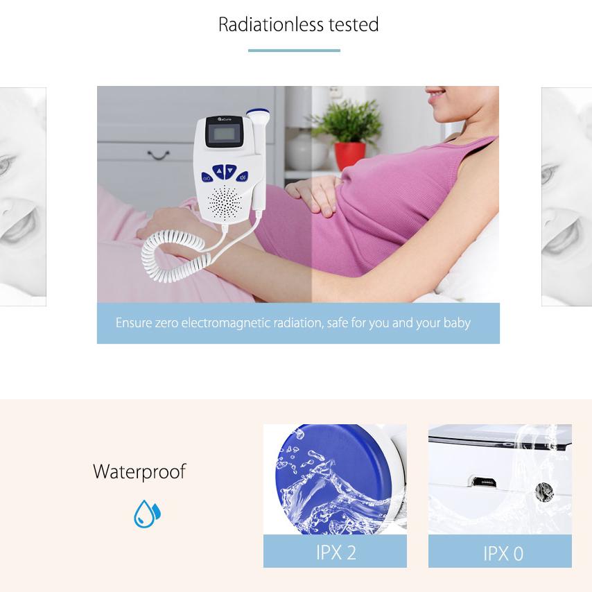 Portable Pocket Fetal Doppler