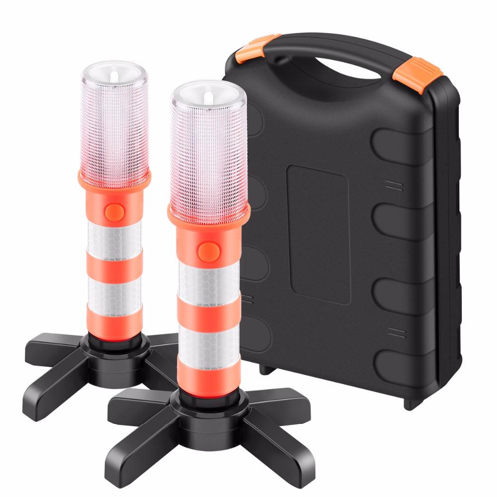 Magnetic Base Emergency LED flares