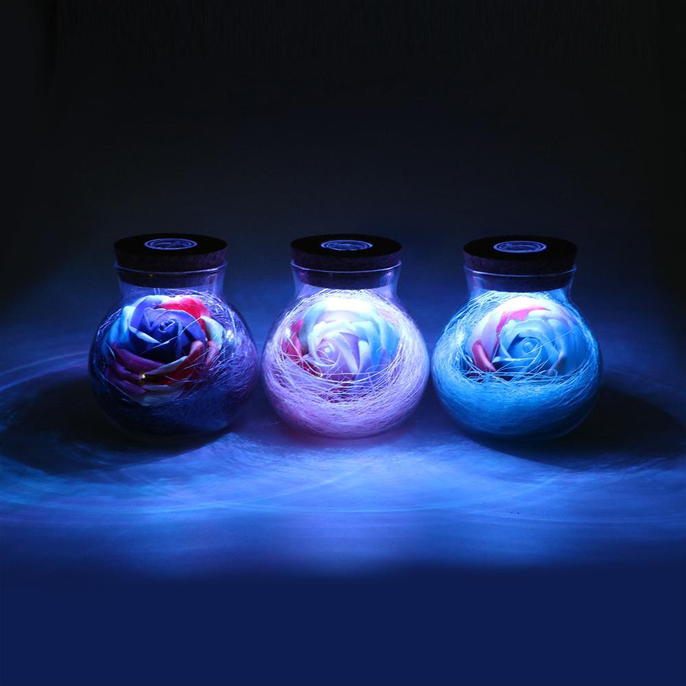 RGB Romantic Rose Flower Light With Remote