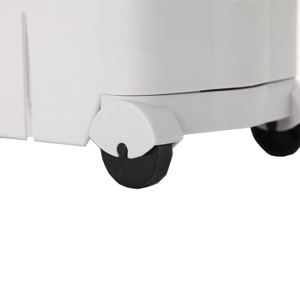 Multipurpose Shelf With Removable Wheels