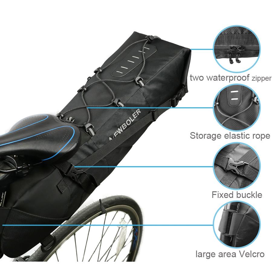 Rainproof Bike Saddle Bag