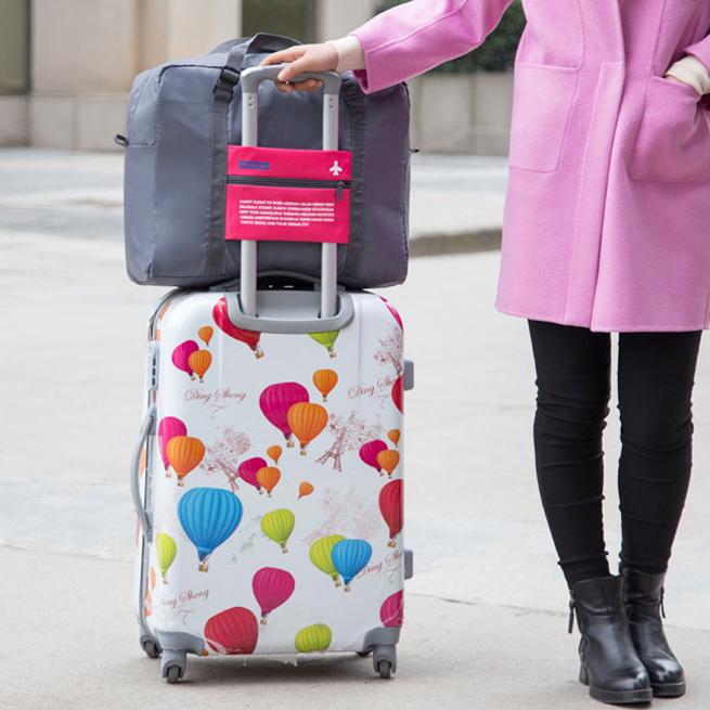 Luggage Slide Over Tote Bag