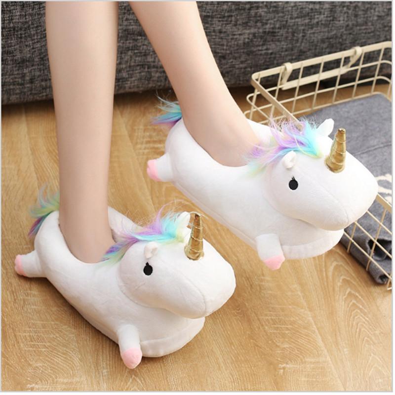 Light Up Unicorn Slippers