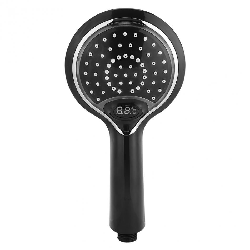 Digital Temperature Display LED Shower Head