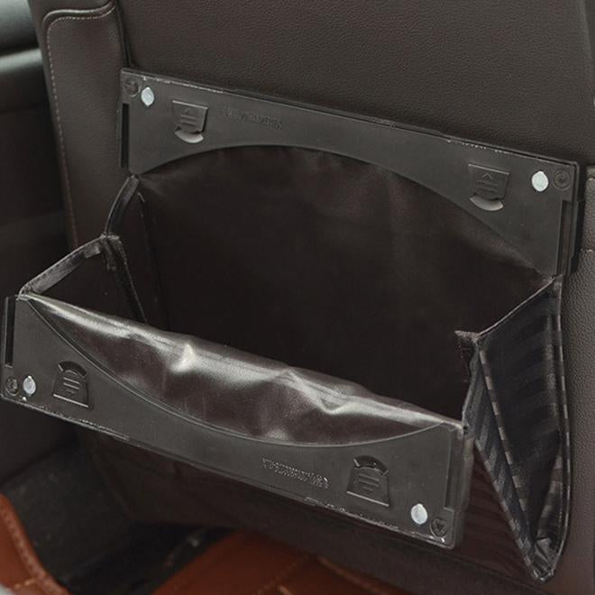Magnetic Car Trash Bag Back Seat Garbage Trash Can Box