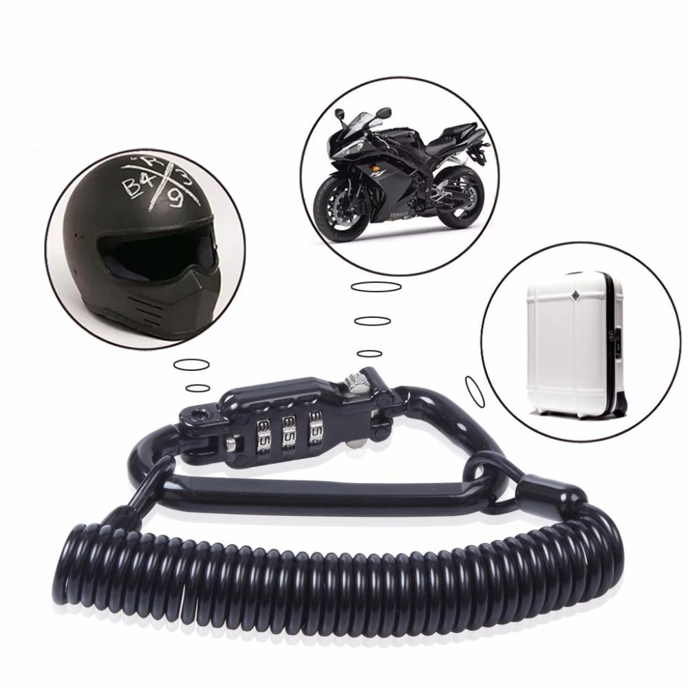 Motorcycle Helmet Lock