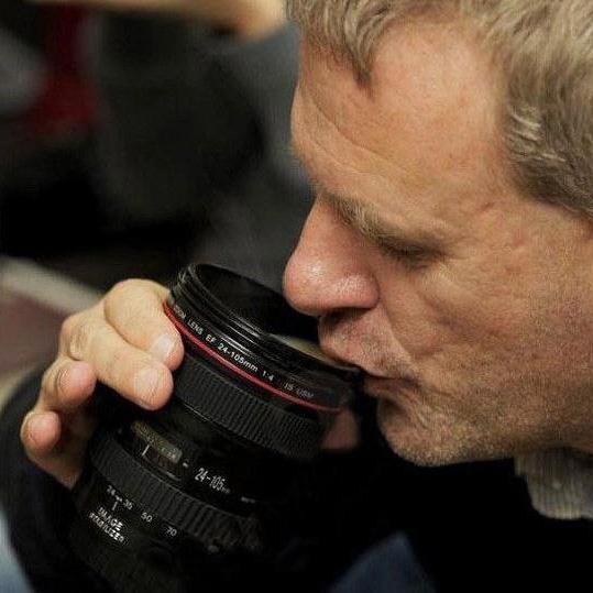 Camera Lens Coffee Mug