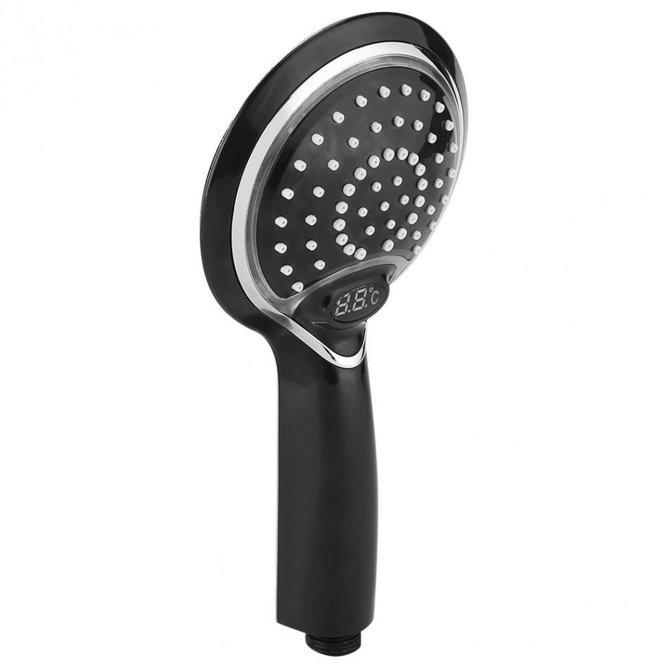 Digital Temperature Display LED Shower Head