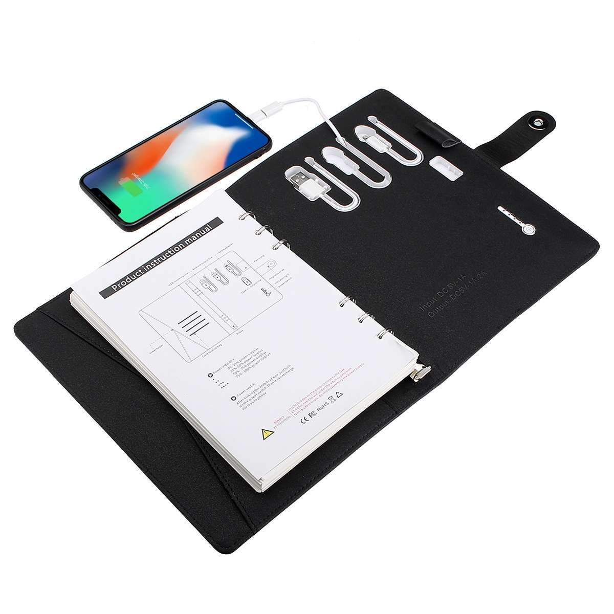 Multi-functional Charging Notebook