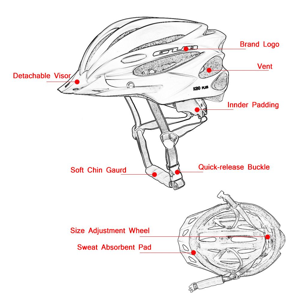 Bicycle Helmet with Goggles