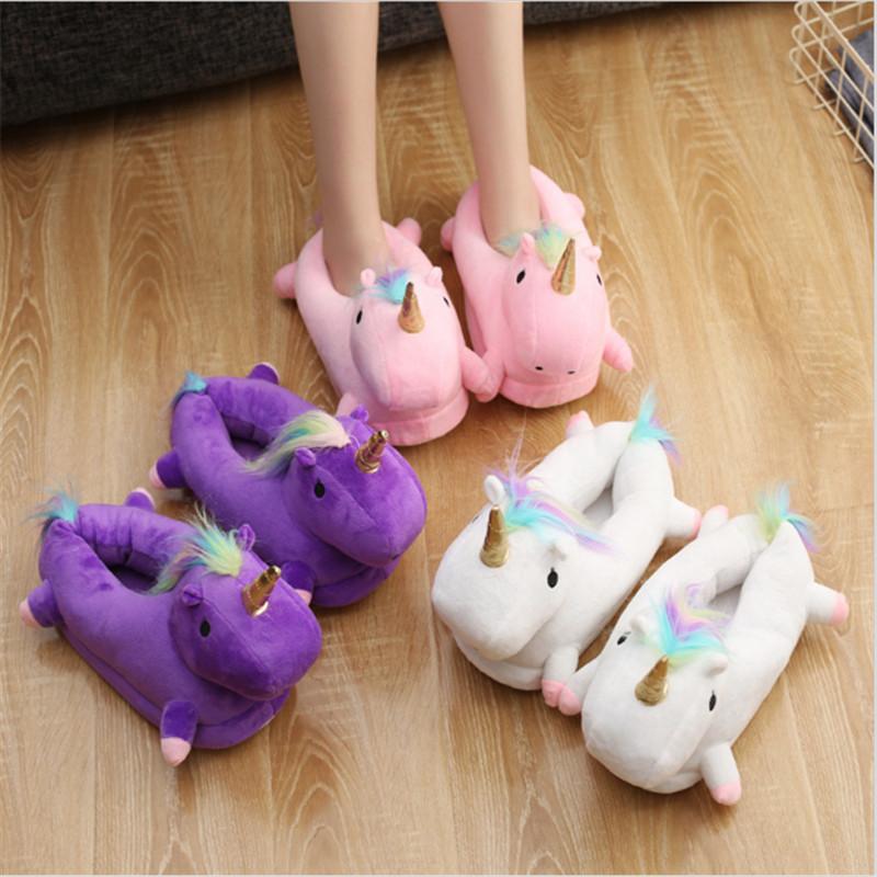 Light Up Unicorn Slippers