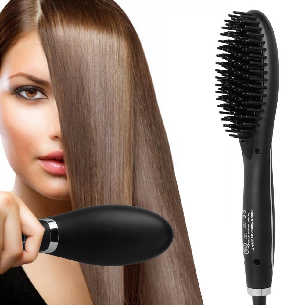 Electric Hair Straightening Brush