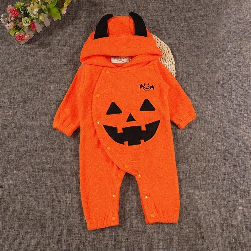 Cute Pumpkin Toddler Halloween Costume