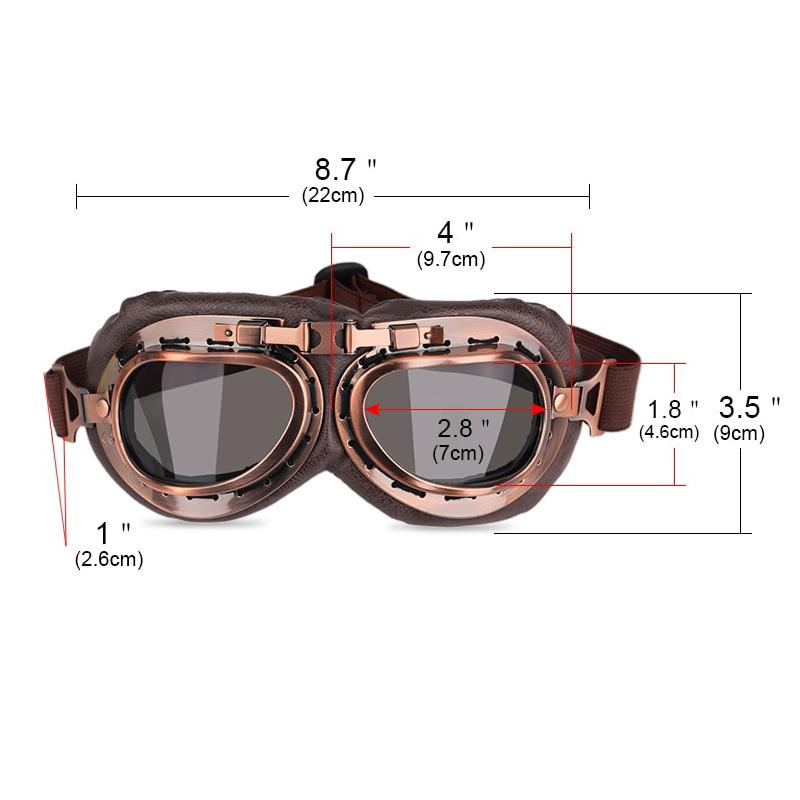 Vintage Motorcycle Goggles