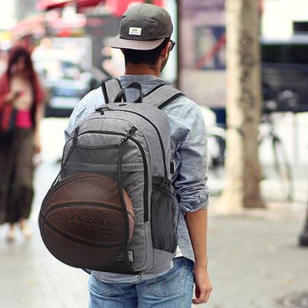 Backpack With Ball Net
