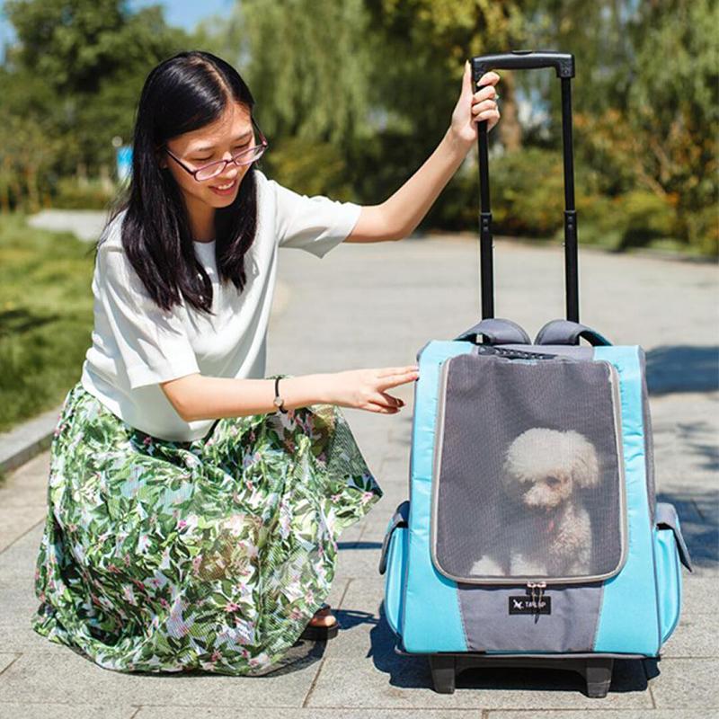 Breathable Pet Stroller Backpack