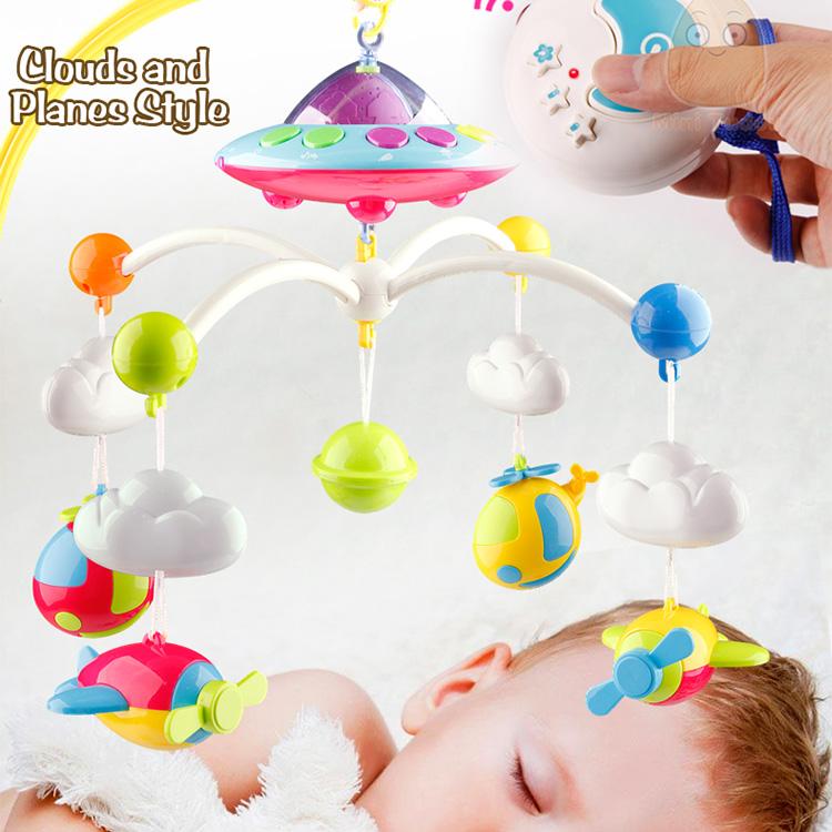 Musical Mobile Crib Toy with Remote