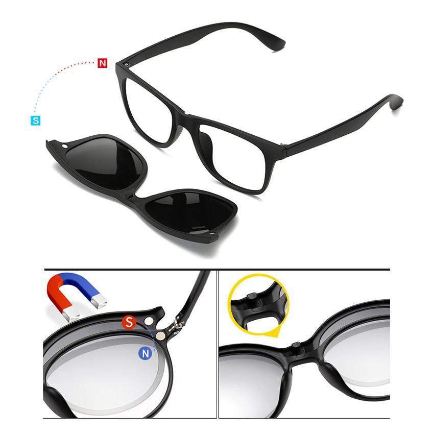 Snap On Magnetic Sunglasses
