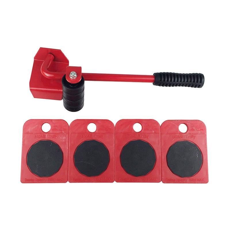 4 PC Rollers & 1PC Heavy Furniture Mover Transport Set
