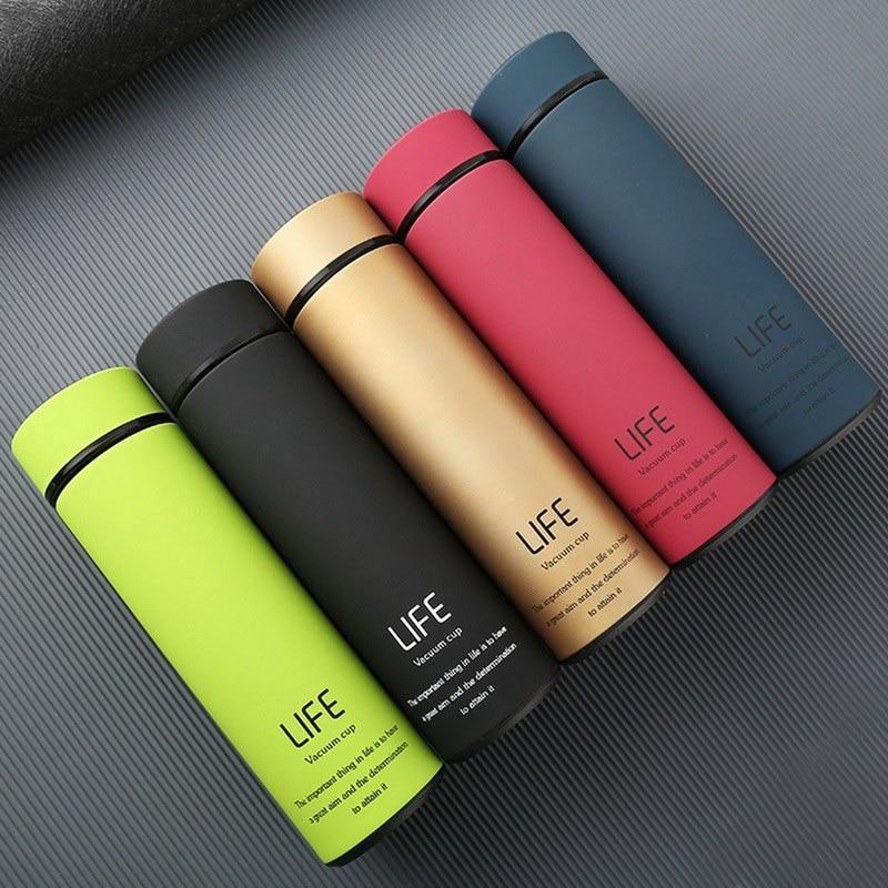 Stainless Steel Portable Vacuum Flask Insulated Thermo Sports Water Bottle