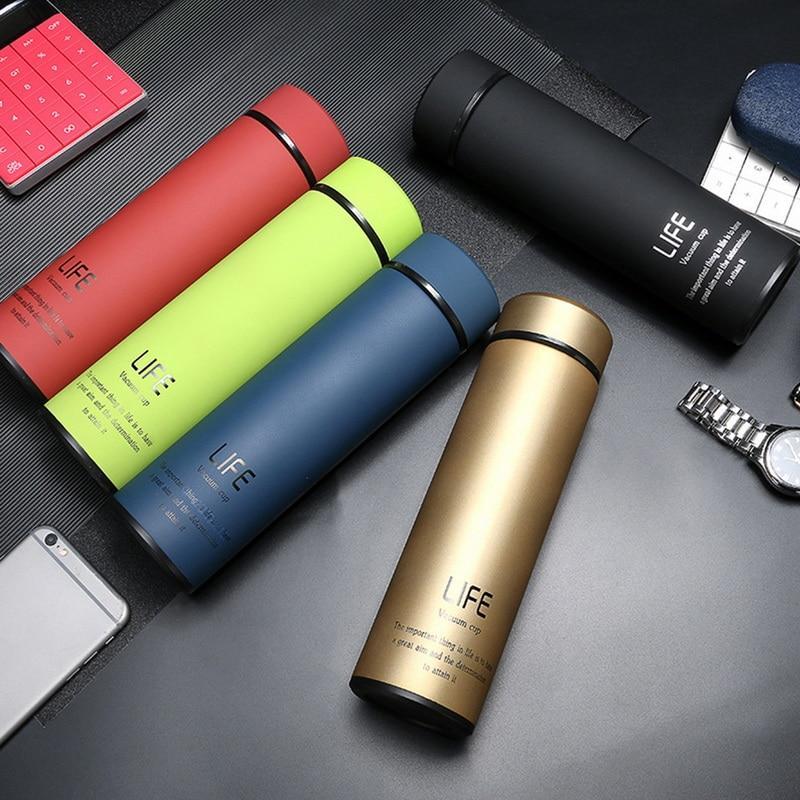 Stainless Steel Portable Vacuum Flask Insulated Thermo Sports Water Bottle