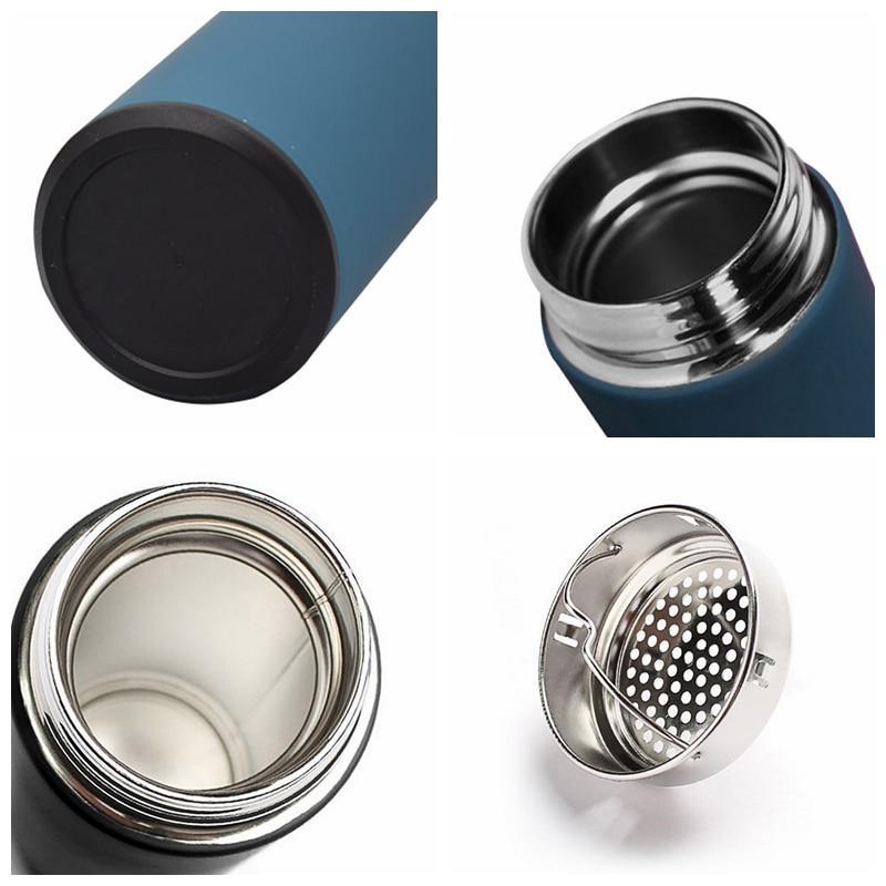 Stainless Steel Portable Vacuum Flask Insulated Thermo Sports Water Bottle